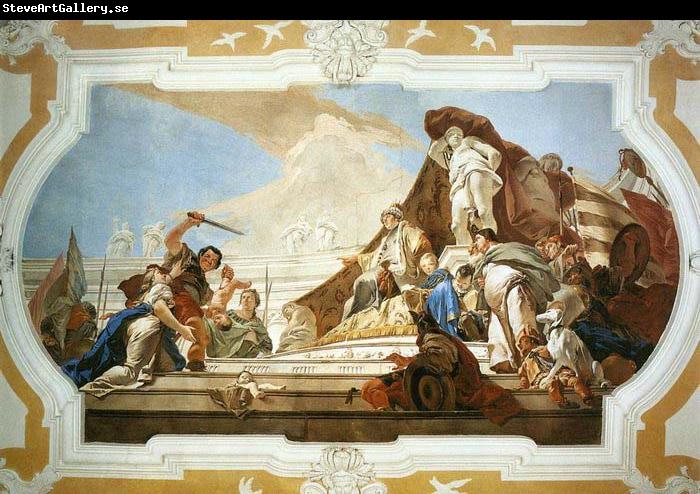 TIEPOLO, Giovanni Domenico The Judgment of Solomon